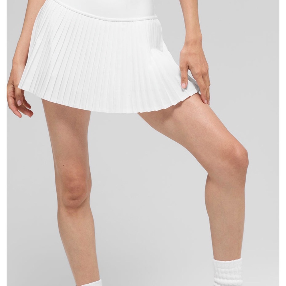 Alo Grand Slam Tennis Skirt-White